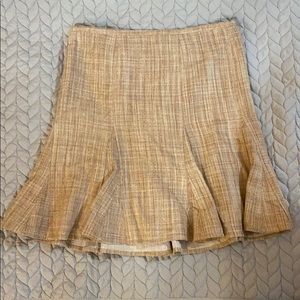 BCBGMaxAzria Tweed A Line Skirt